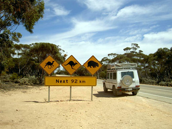 Nullarbor Sign